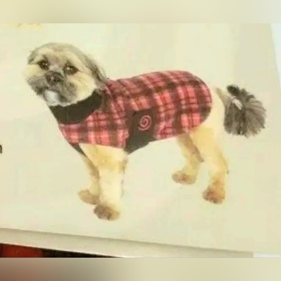 Dog Comfort Coat Dog Jacket Winter Ultra Paws Red Plaid Tartan Water Resistant - Picture 3 of 8